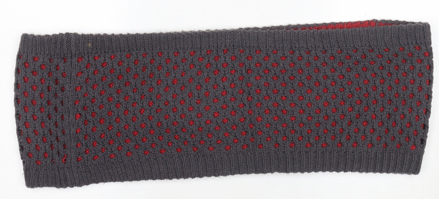 Bench Unisex Grey Knit Snood Scarf