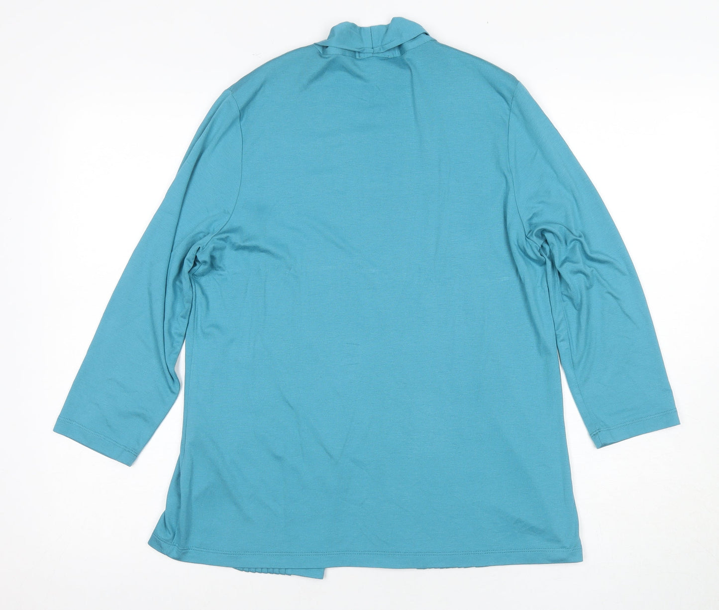 Eastex Women's Blue 3/4 Sleeve Top Size 12