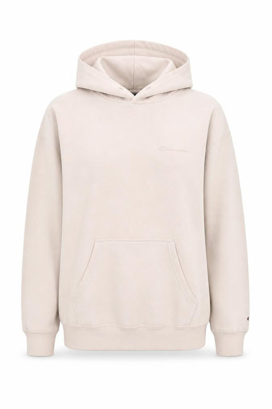 Unisex Adults UK M Regular Champion Ivory Pullover Hoodie