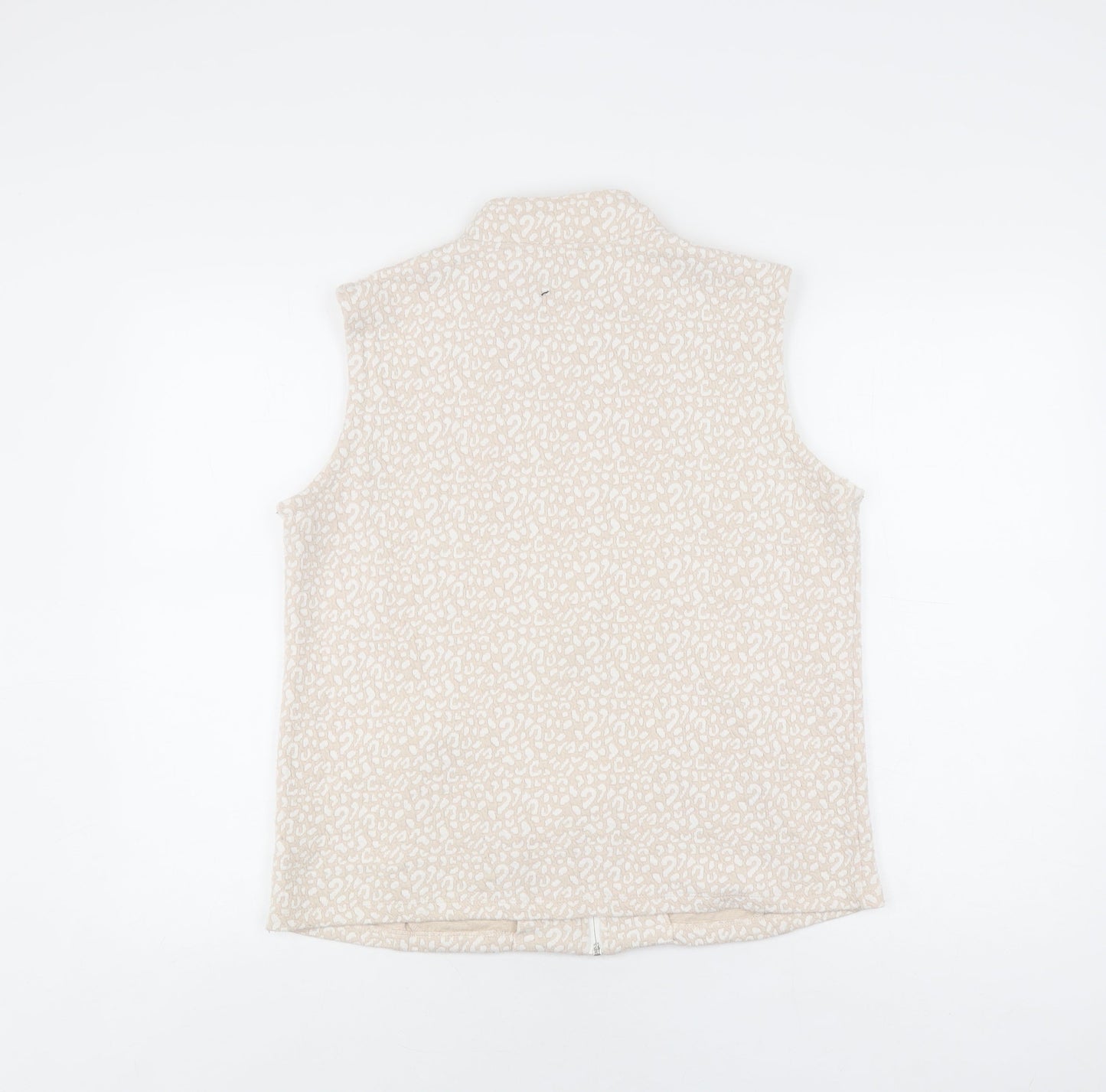 Honor Millburn Beige Women's Waistcoat Size 10 Casual