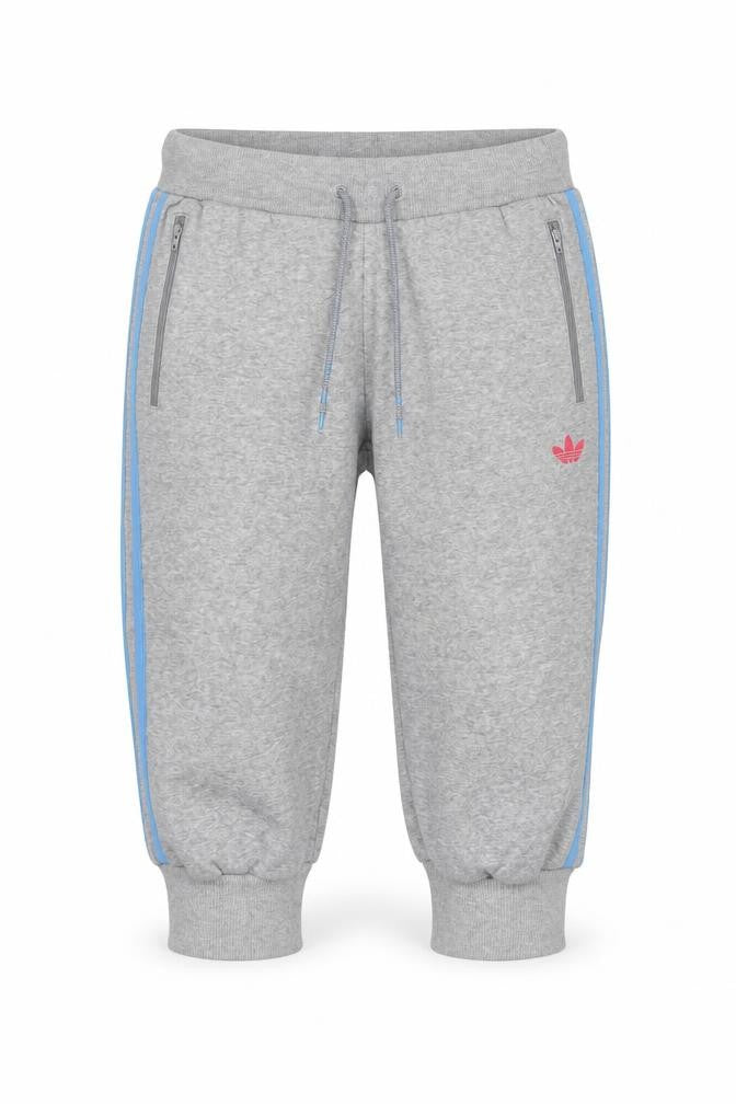 Adidas Boys' Grey Jogger Trousers - Size 12, Perfect for Casual Wear