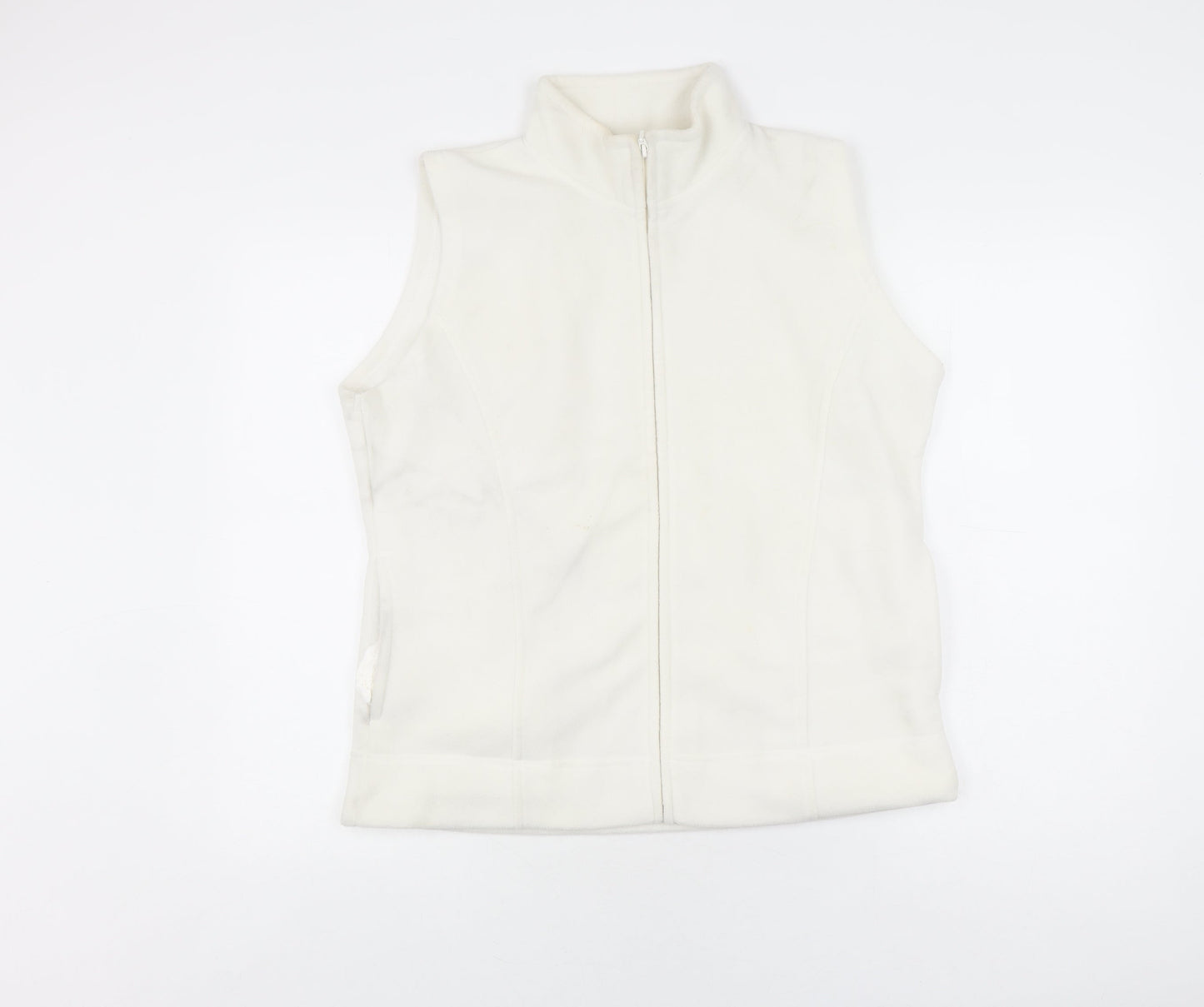 Isle Essentials Women's Ivory Waistcoat M Casual