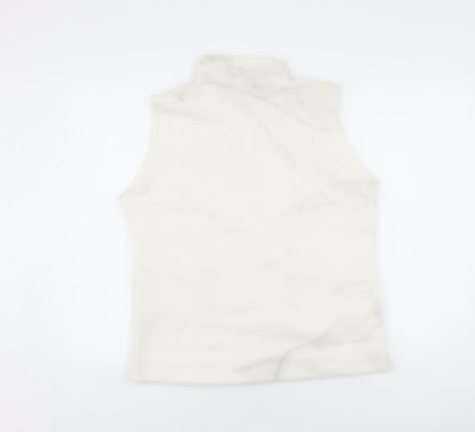 Isle Essentials Women's Ivory Waistcoat M Casual