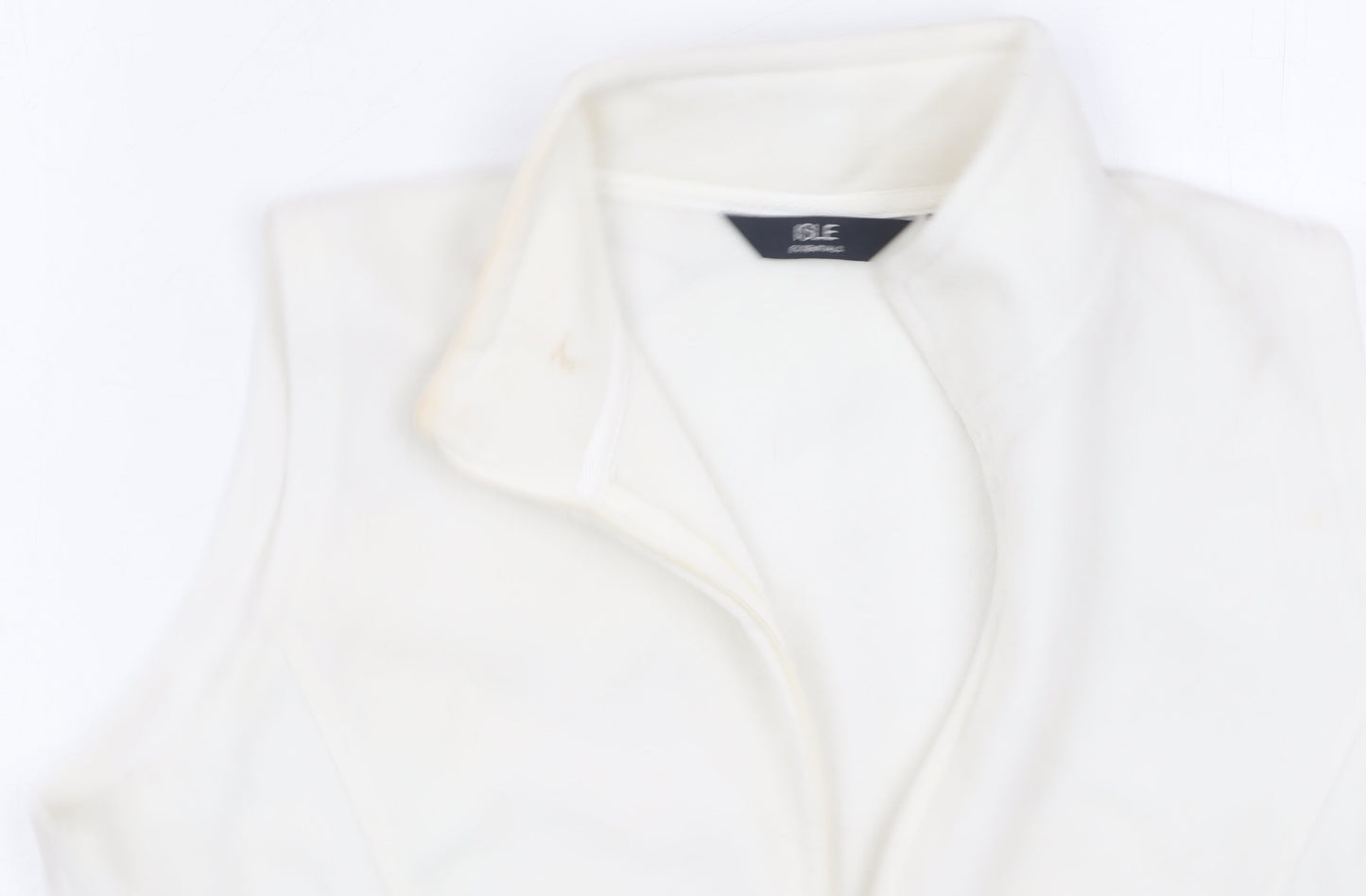 Isle Essentials Women's Ivory Waistcoat M Casual