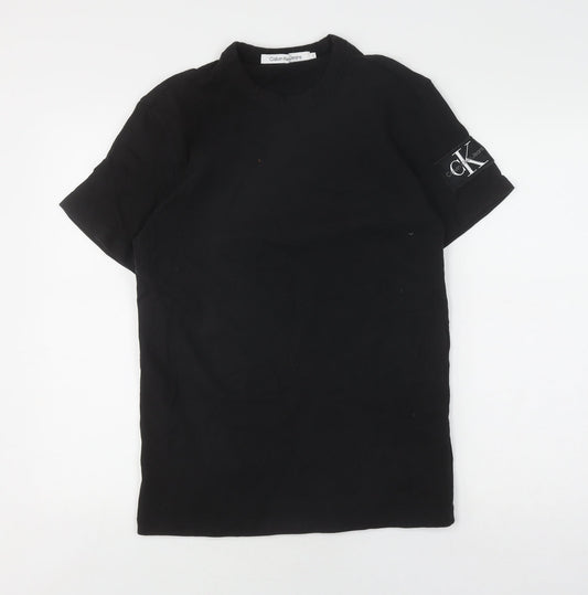 Calvin Klein Jeans Men's Black Small Logo T-Shirt