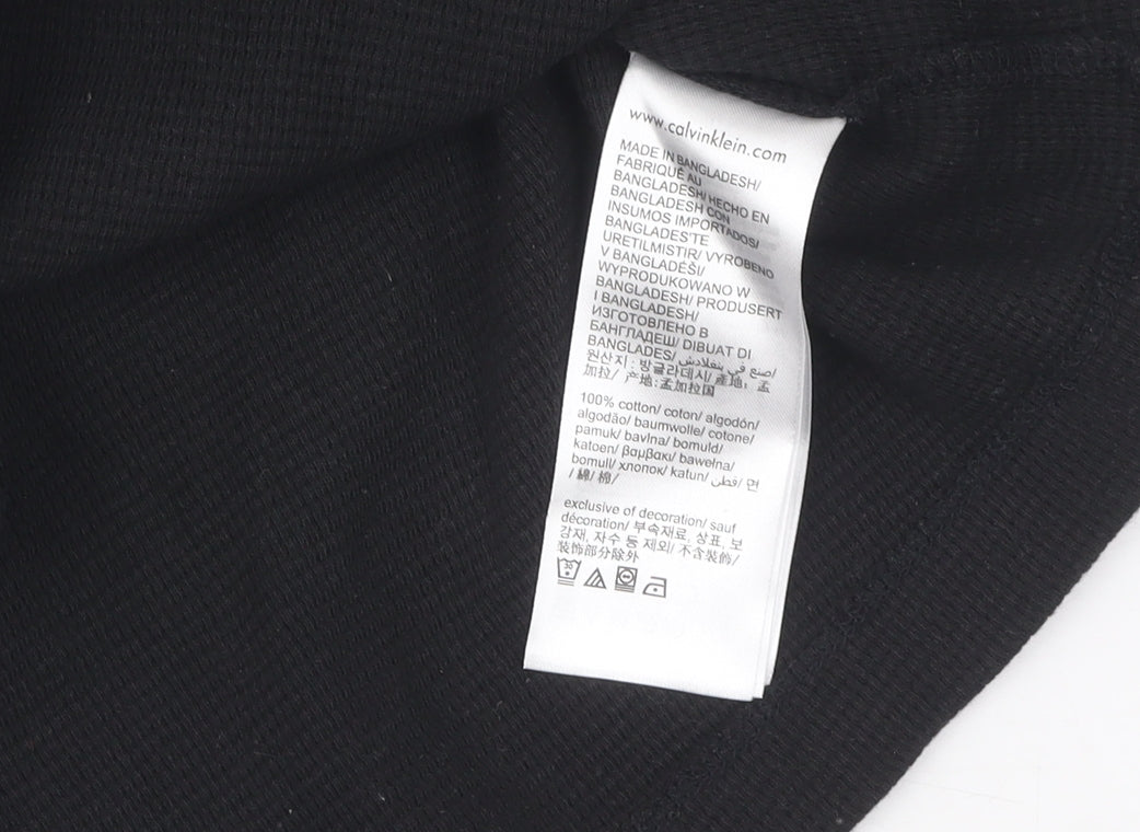 Calvin Klein Jeans Men's Black Small Logo T-Shirt