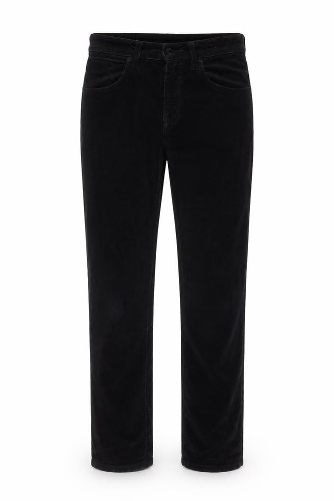 Wrangler Womens Black Corduroy Trousers L