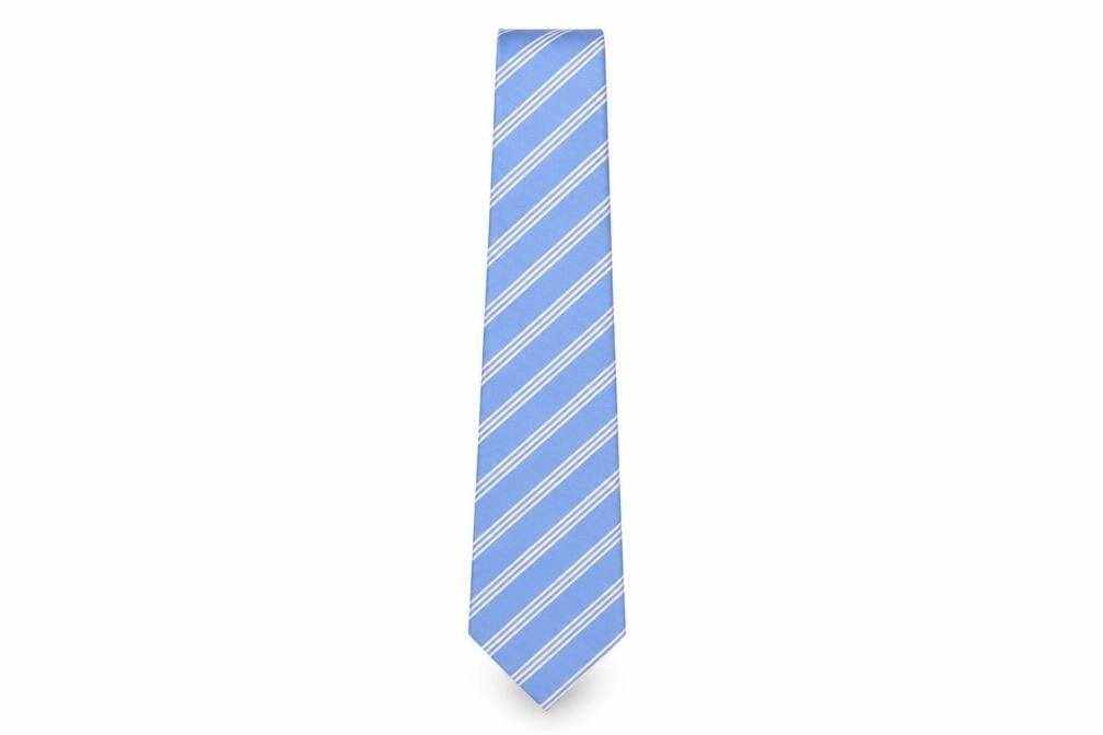 Jeff Banks Men's Blue Striped Tie - Stylish and Versatile
