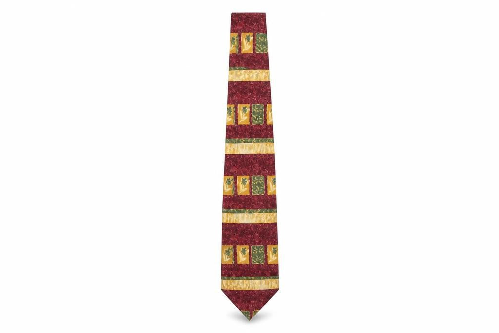 Pierre Cardin Men's Multicoloured Silk Tie