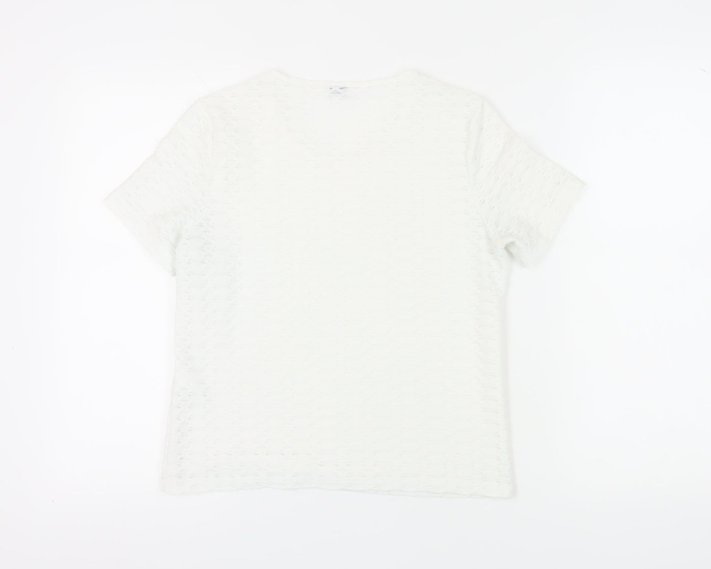 Eastex Women's White Classic T-Shirt Size 10