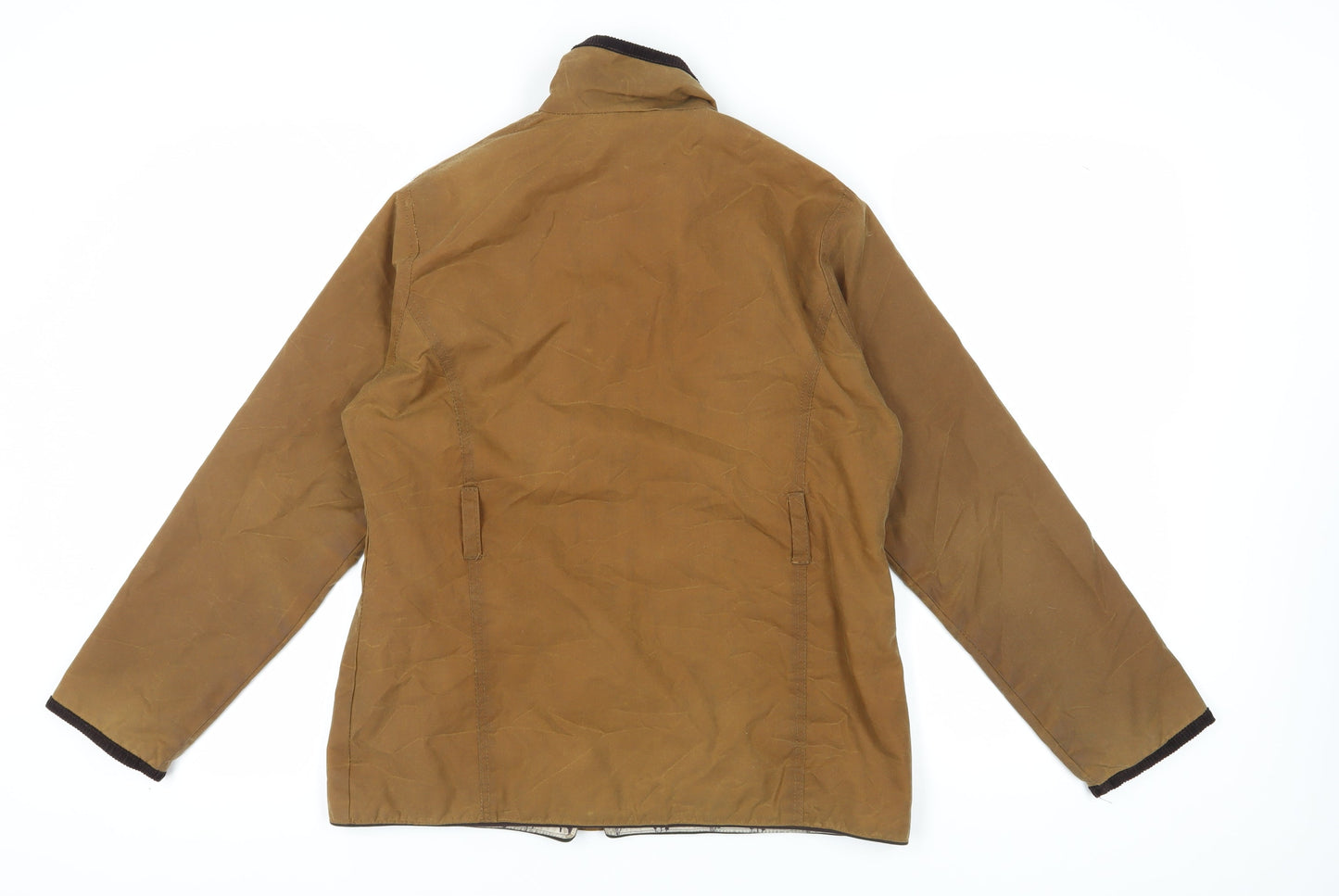 Ry Country Women's Brown Waxed Cotton Jacket Size 12