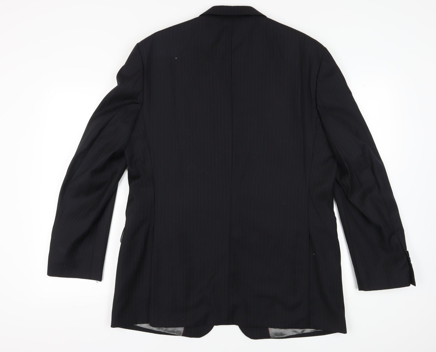 Austin Reed Men's Black Blazer, Size 44R, Wool, Classic Fit