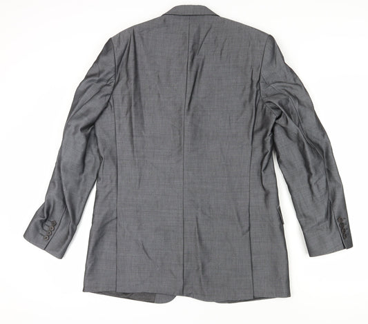 Jasper Conran Men's Grey Suit Jacket UK Size 40L