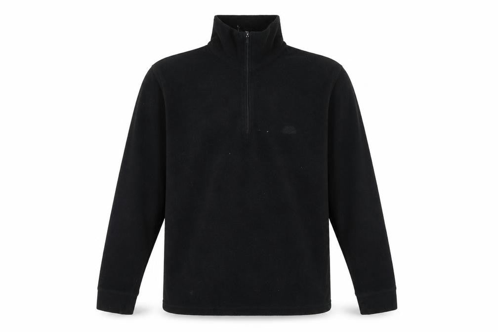 Mens UK S Regular Trespass Black Pullover Sweatshirt