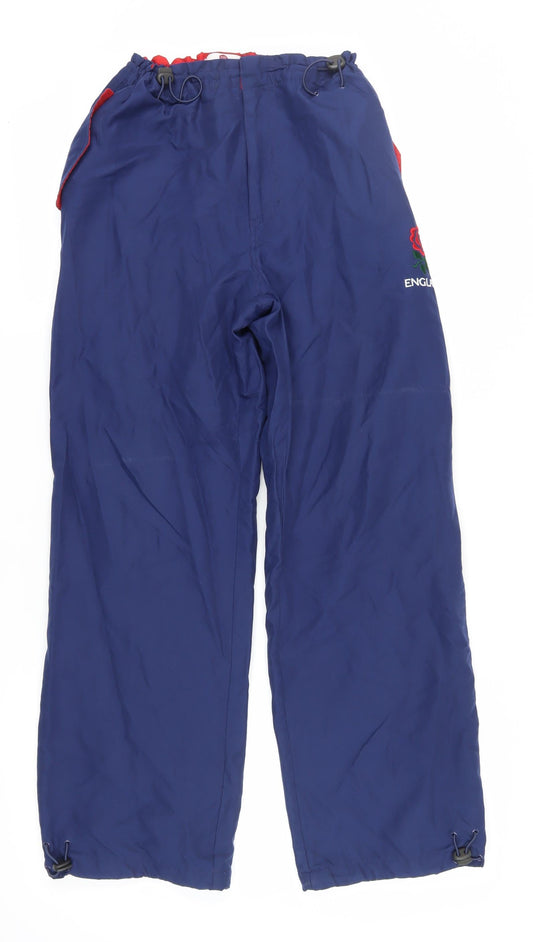 England Blue Windbreaker Trousers M Unisex