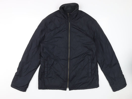 Ted Baker Men's Black Quilted Jacket L - Classic Style
