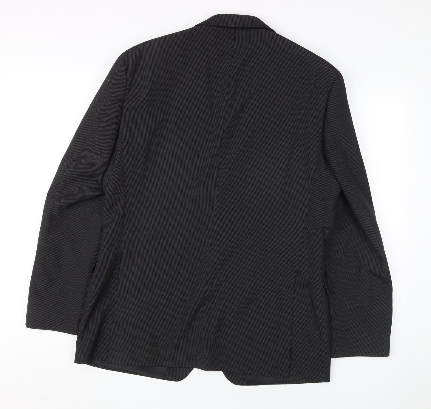 Thomas Nash Men's Black Regular Fit Blazer 42R