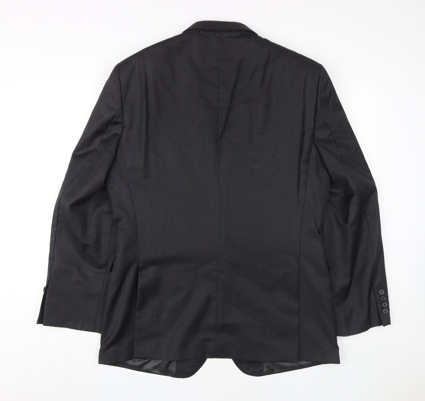 Jaeger Men's Black Wool Blazer, Size 42S, Formal Wear