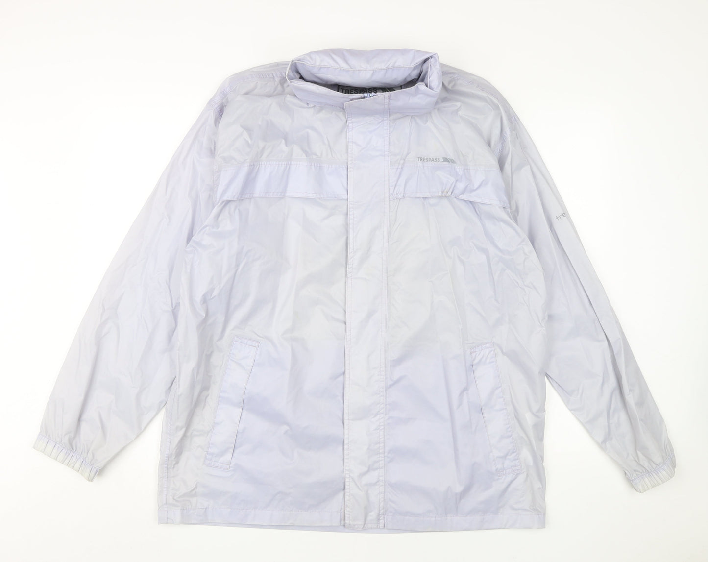 Trespass Women's White Basic Jacket M Waterproof