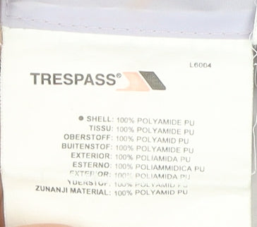 Trespass Women's White Basic Jacket M Waterproof