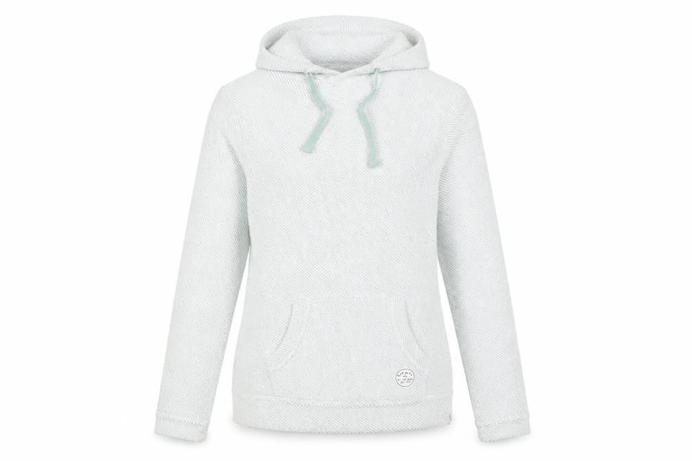 Womens UK 10 Regular Animal Green Pullover Hoodie