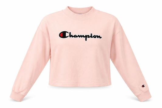 Womens UK M Regular Champion Pink Pullover Sweatshirt