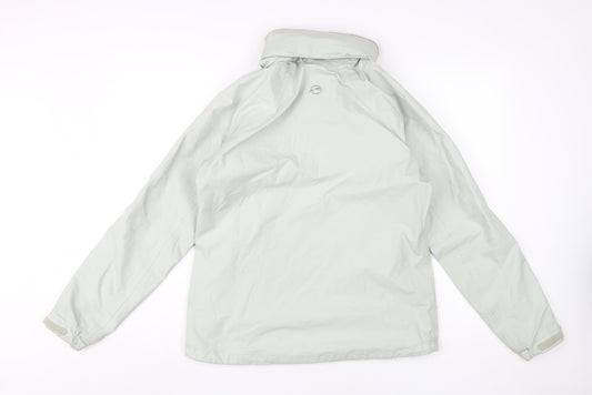 Sprayway Women's Grey Hooded Jacket Size 10 Waterproof
