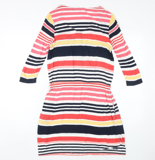 Fat Face Women's Multicoloured Striped Dress, Size 12
