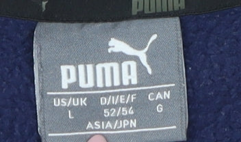 Puma Men's Blue Pullover Sweatshirt L