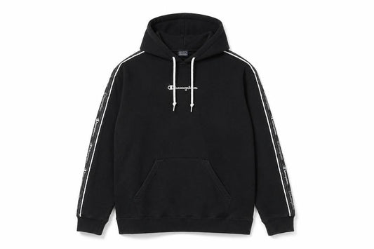 Mens UK M Regular Champion Black Pullover Hoodie