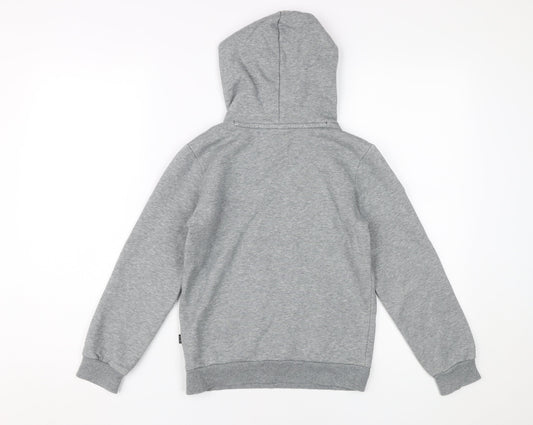 Puma Boys Grey Pullover Hoodie 9-10 Years Sports