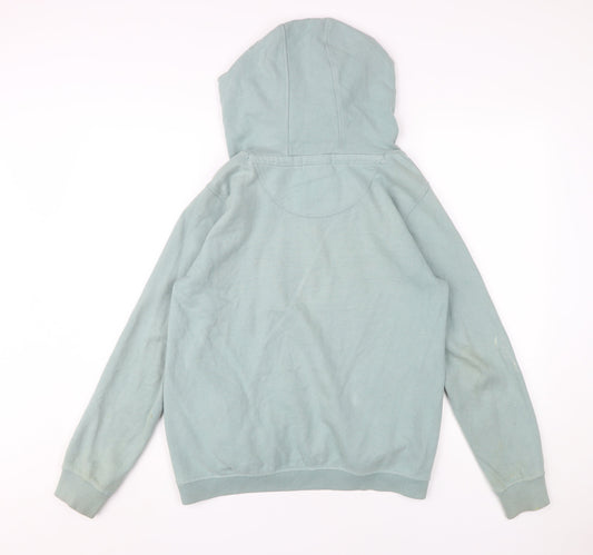 Fat Face Women's Green Pullover Hoodie - Size S