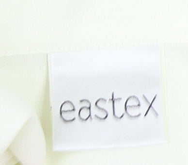 Eastex Women's Ivory Button-Up Shirt, Size 20, Classic Fit