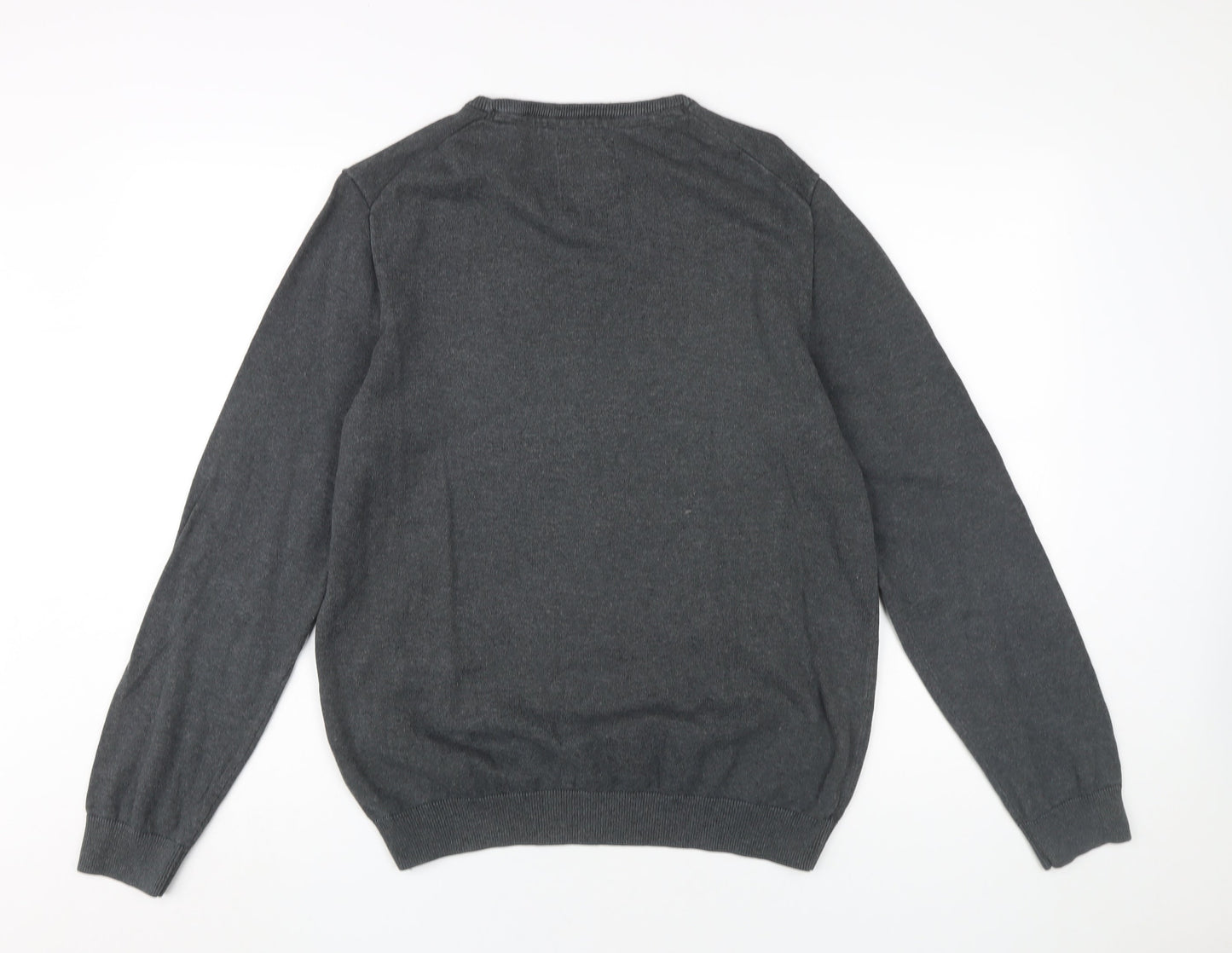 s.Oliver Men's Grey Medium Pullover Jumper