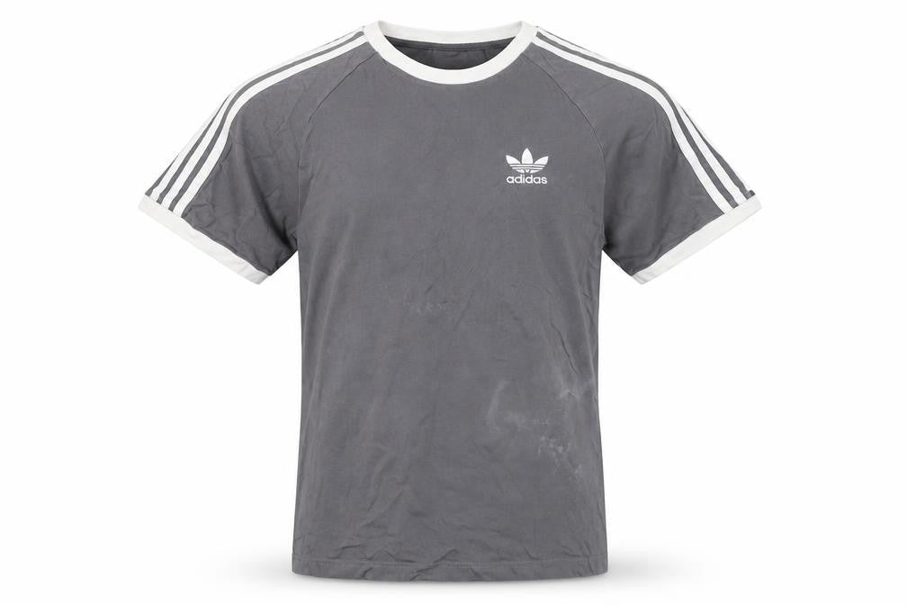 Mens UK Size S adidas Grey  Cotton T-Shirt
