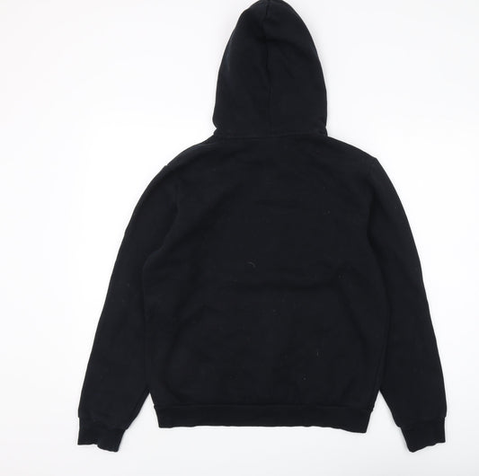 Puma Men's Black Pullover Hoodie, Size S