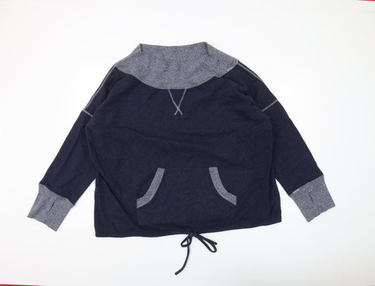 Suzanne Betro Women's Grey Pullover Sweatshirt XS