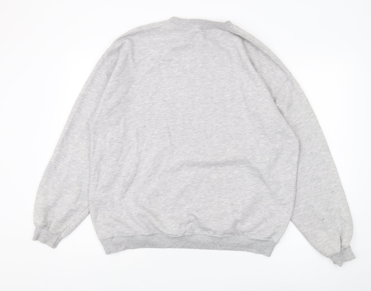 Keith Haring Unisex Grey Graphic Sweatshirt, M
