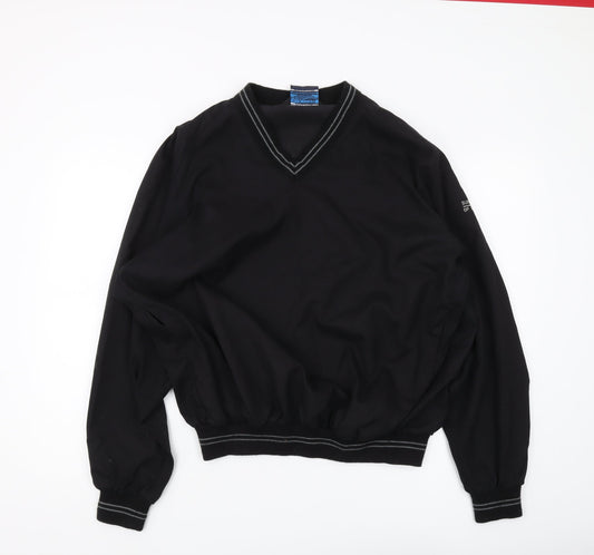 Sunderland Men's Black V-Neck Pullover Sweatshirt