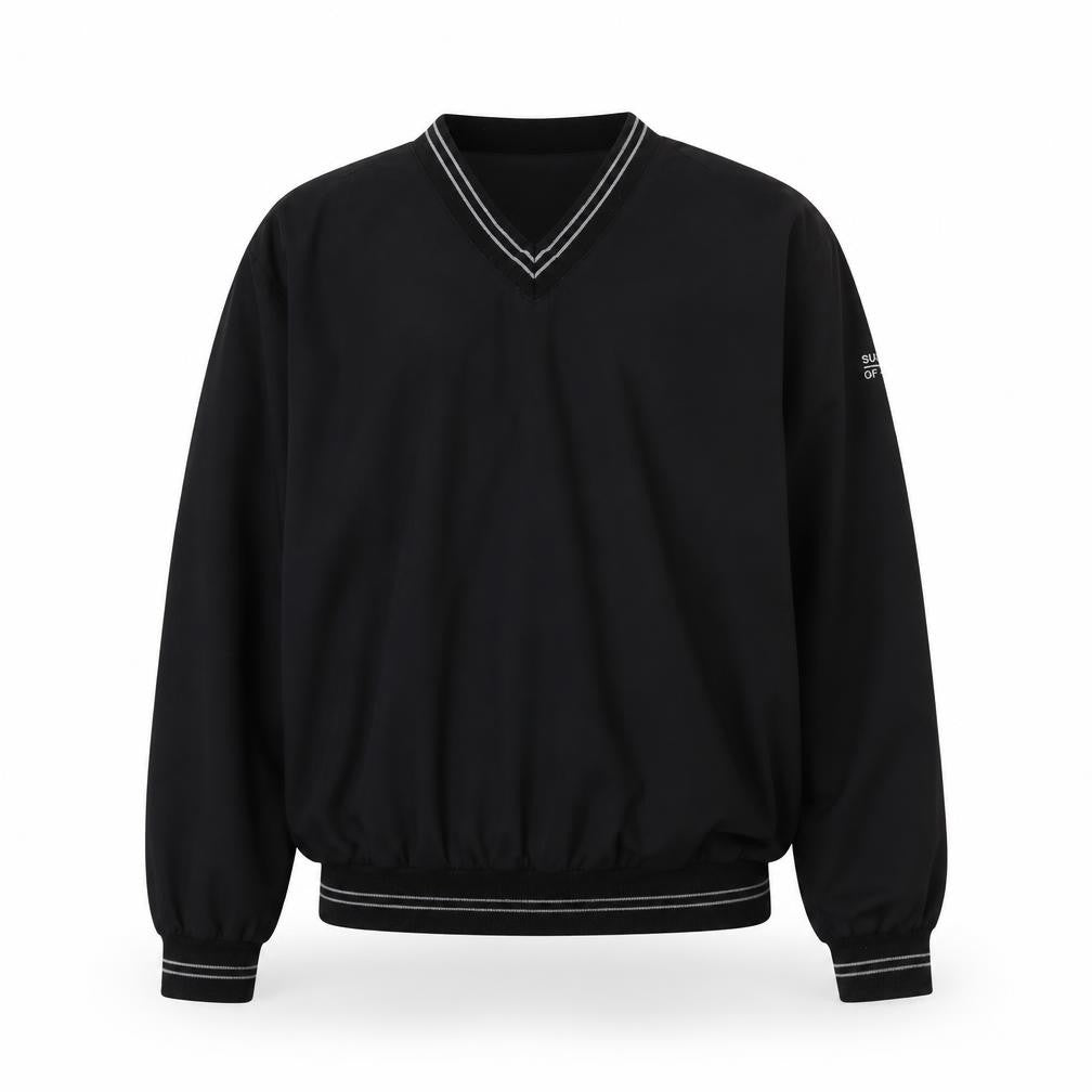 Mens UK L Regular Sunderland Black Pullover Sweatshirt