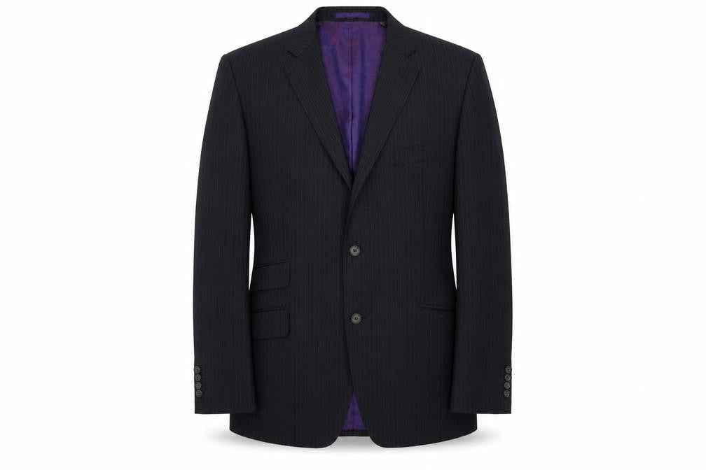 Mens 42 Chest Regular Ted Baker Blue Two-Button Blazer