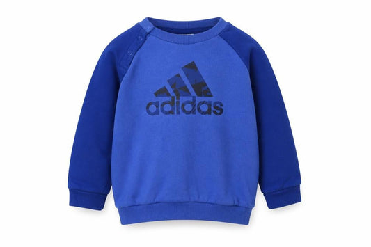 Adidas Unisex Baby Blue Sports Jumper Pullover 12-18 Months