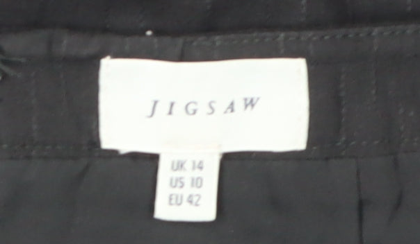 Jigsaw Women's Black Pencil Skirt, Size 14, Business Wear