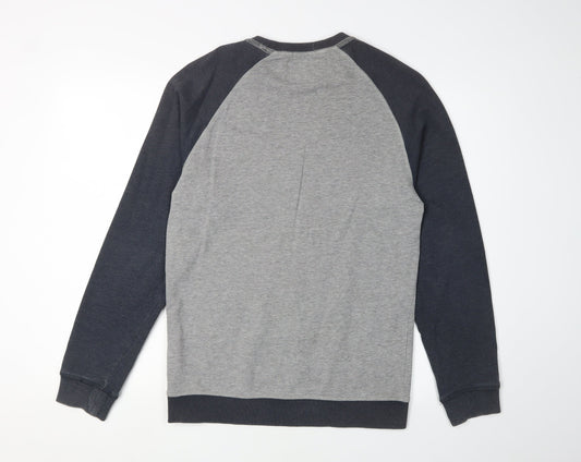 Jack & Jones Men's Grey Pullover Sweatshirt, Size S