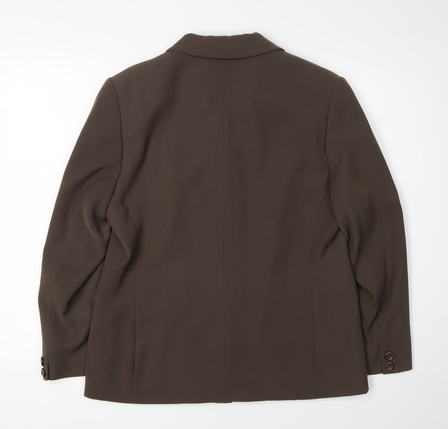 Alexon Women's Brown Blazer Size 14 Five-Button