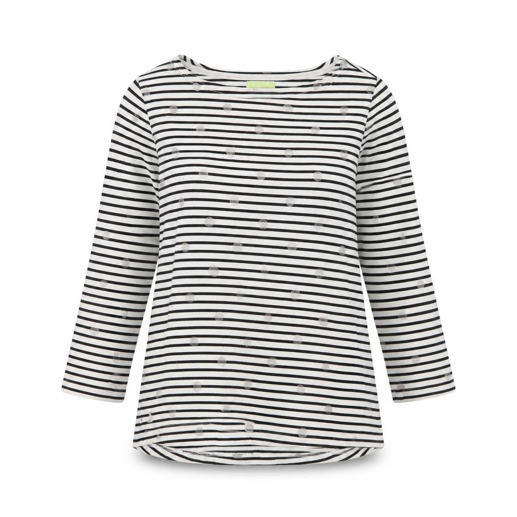 Womens UK Size 2XS Joules Black 100% Cotton T-Shirt