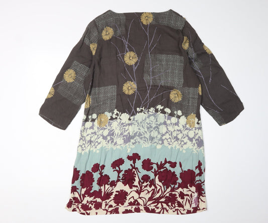 White Stuff Women's Floral Shift Dress Size 12