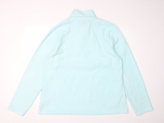 Mountain Warehouse Unisex Blue XL Fleece Pullover