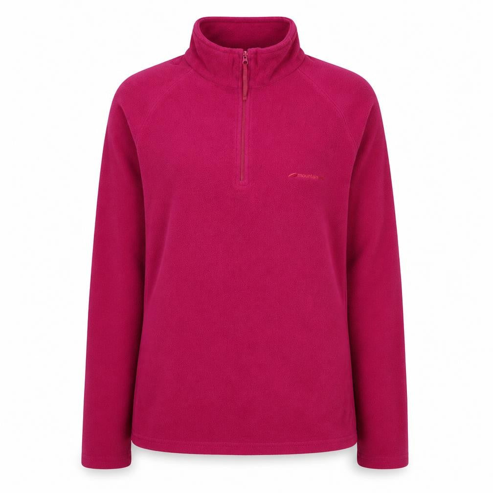 Womens UK 14 Regular Mountain Life Pink Pullover Sweatshirt