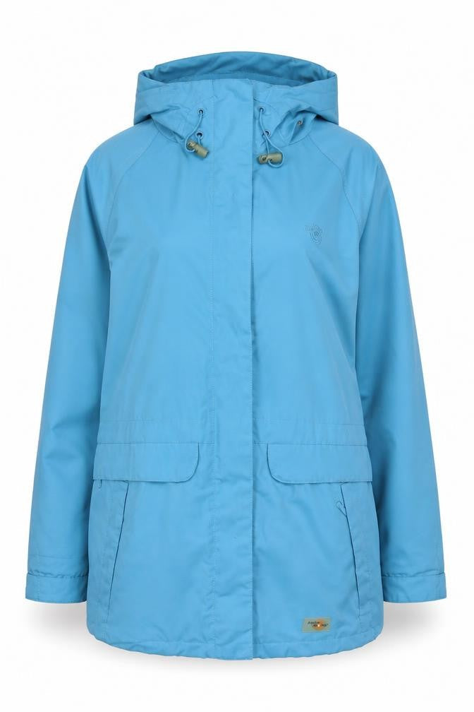 Arctic Storm Women's Blue Hooded Parka Jacket Size 12